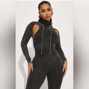 Rib jumpsuit